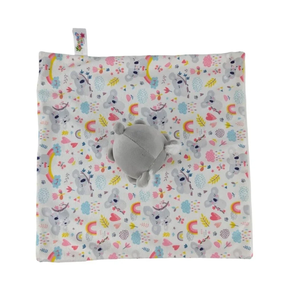 Smoochy Pals Koala Lovey 13" Baby Security Blanket Squishy Plush - Picture 2 of 6